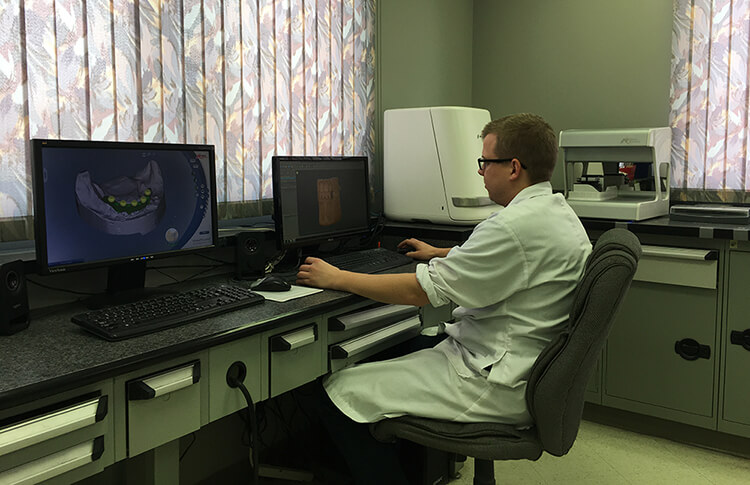 Silva Dental's Digital Milling Lab.